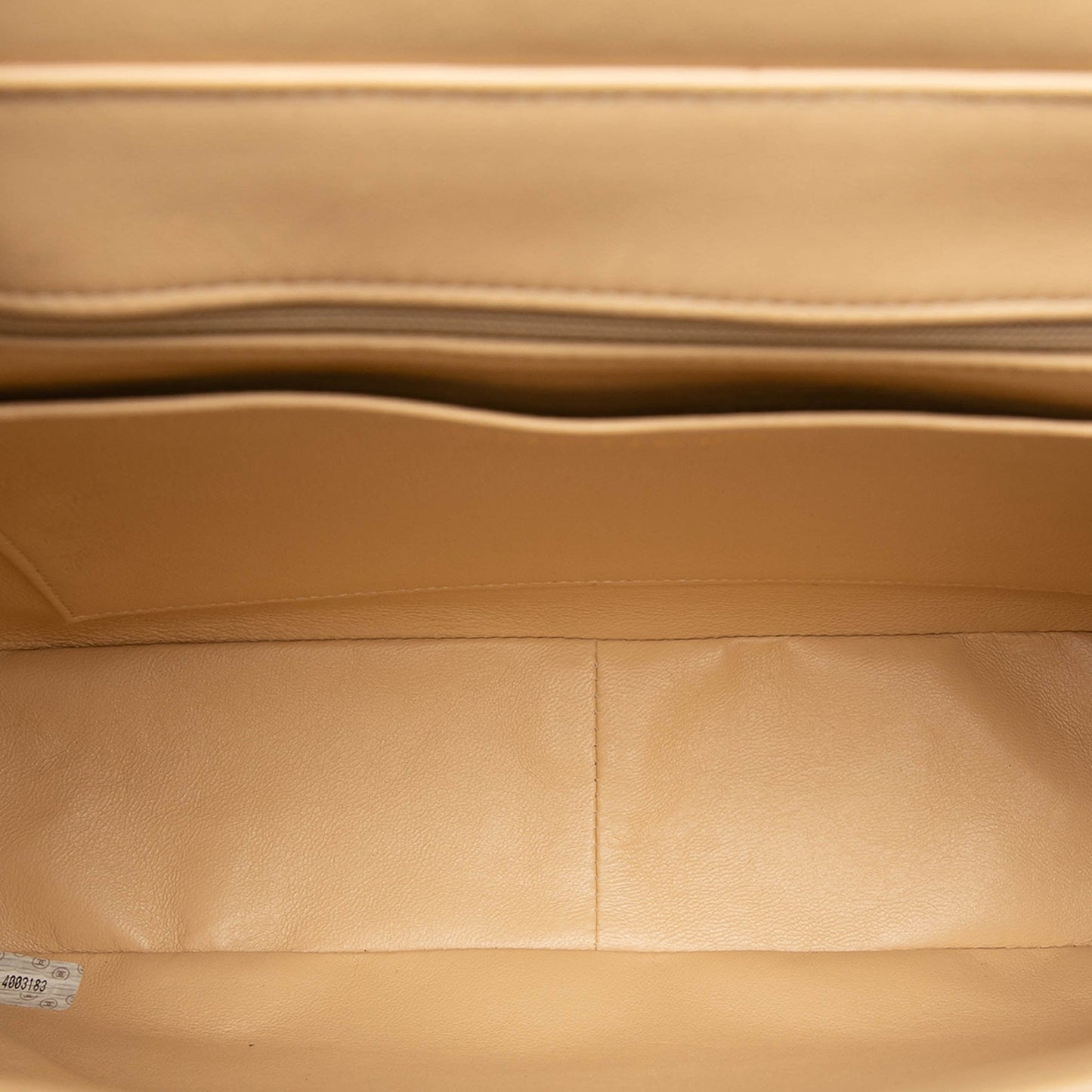 Chanel Quilted Lambskin Flap Top Handle Bag