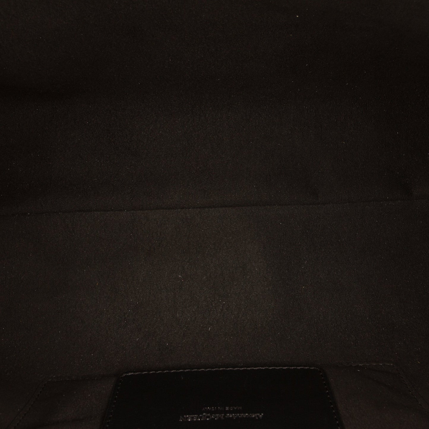 Alexander McQueen Large Calfskin Skull Knuckle Duster Fold Over Clutch