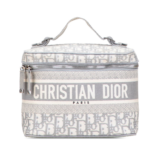 Dior Oblique Canvas Diortravel Vanity Case