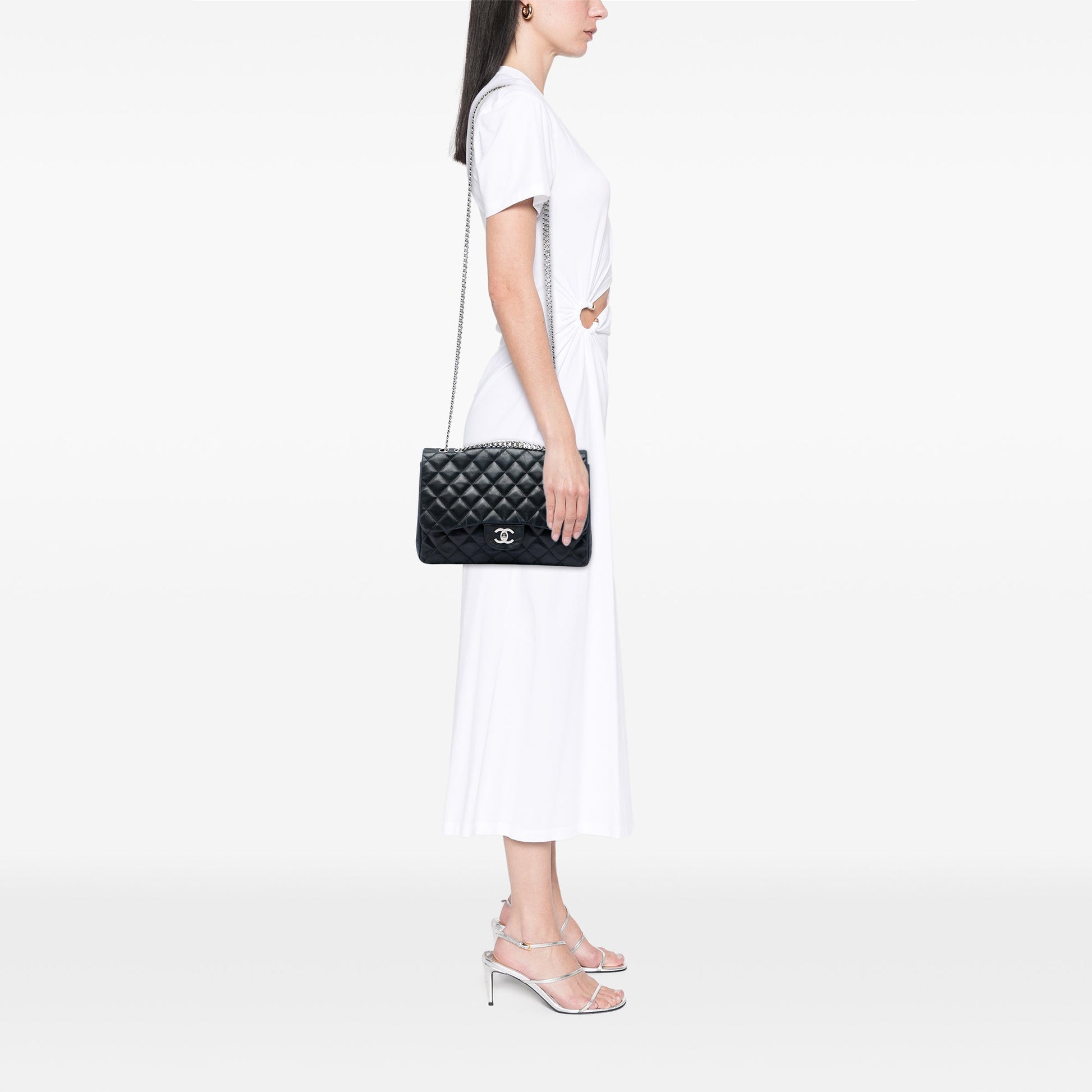 Chanel Jumbo Classic Lambskin Single Flap