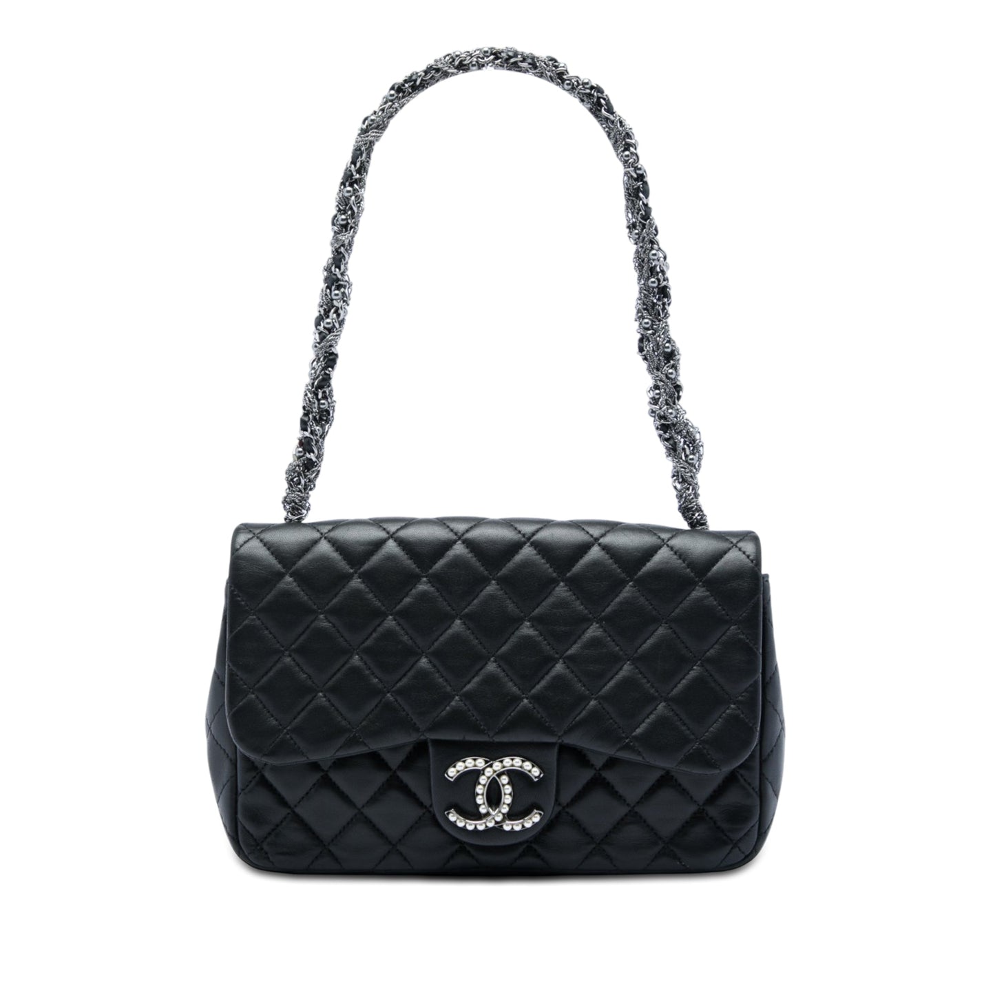 Chanel Medium Quilted Lambskin Westminster Pearl Flap