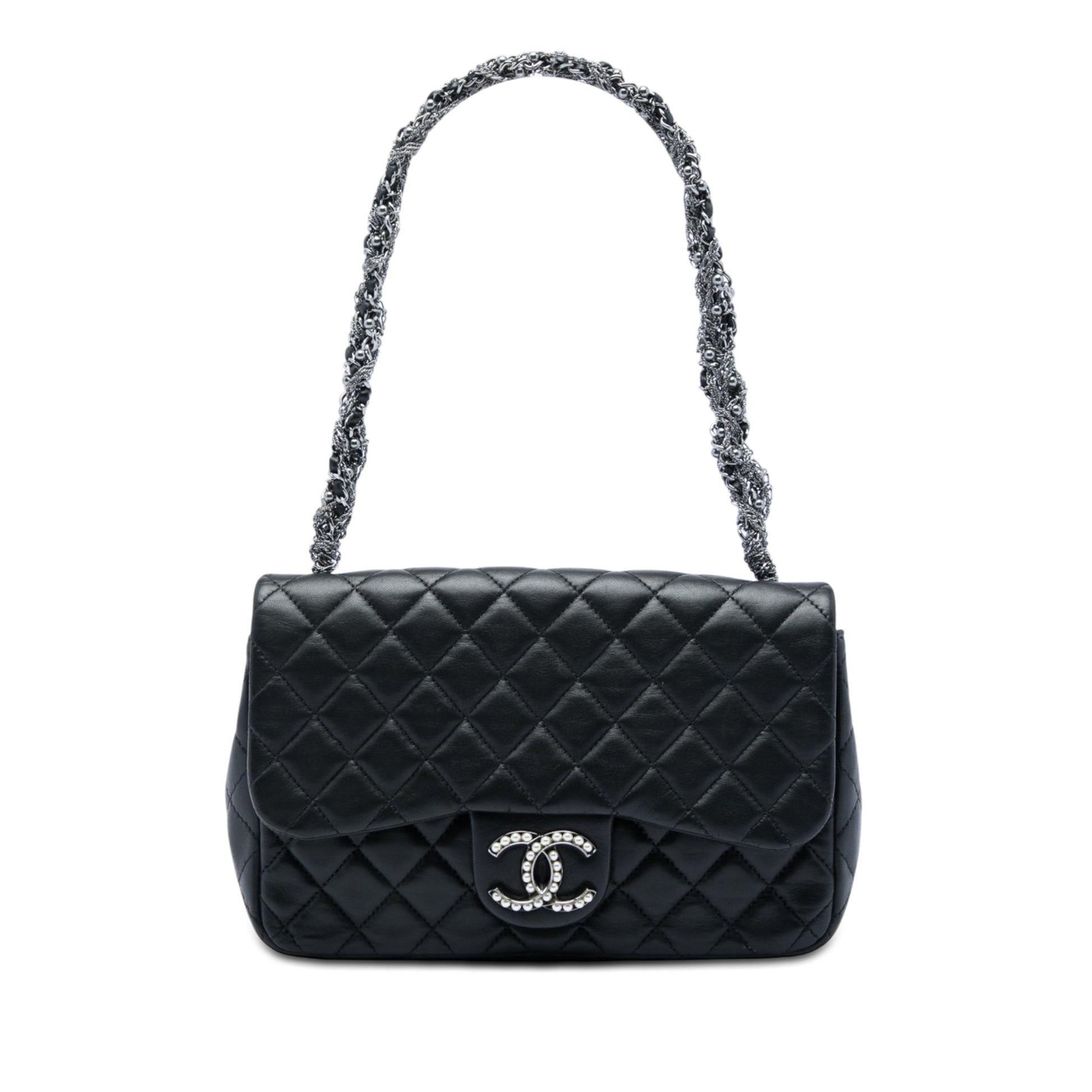 Chanel Medium Quilted Lambskin Westminster Pearl Flap