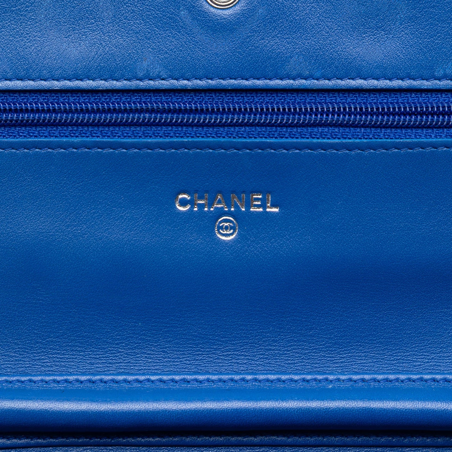 Chanel CC Quilted Patent Incognito Wallet On Chain