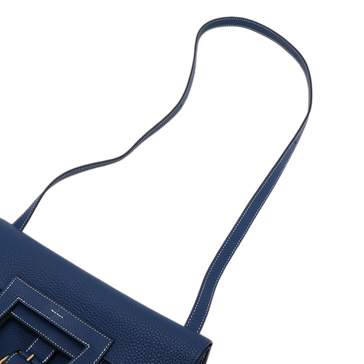 Hermès Clemence Halzan 31 — Blue