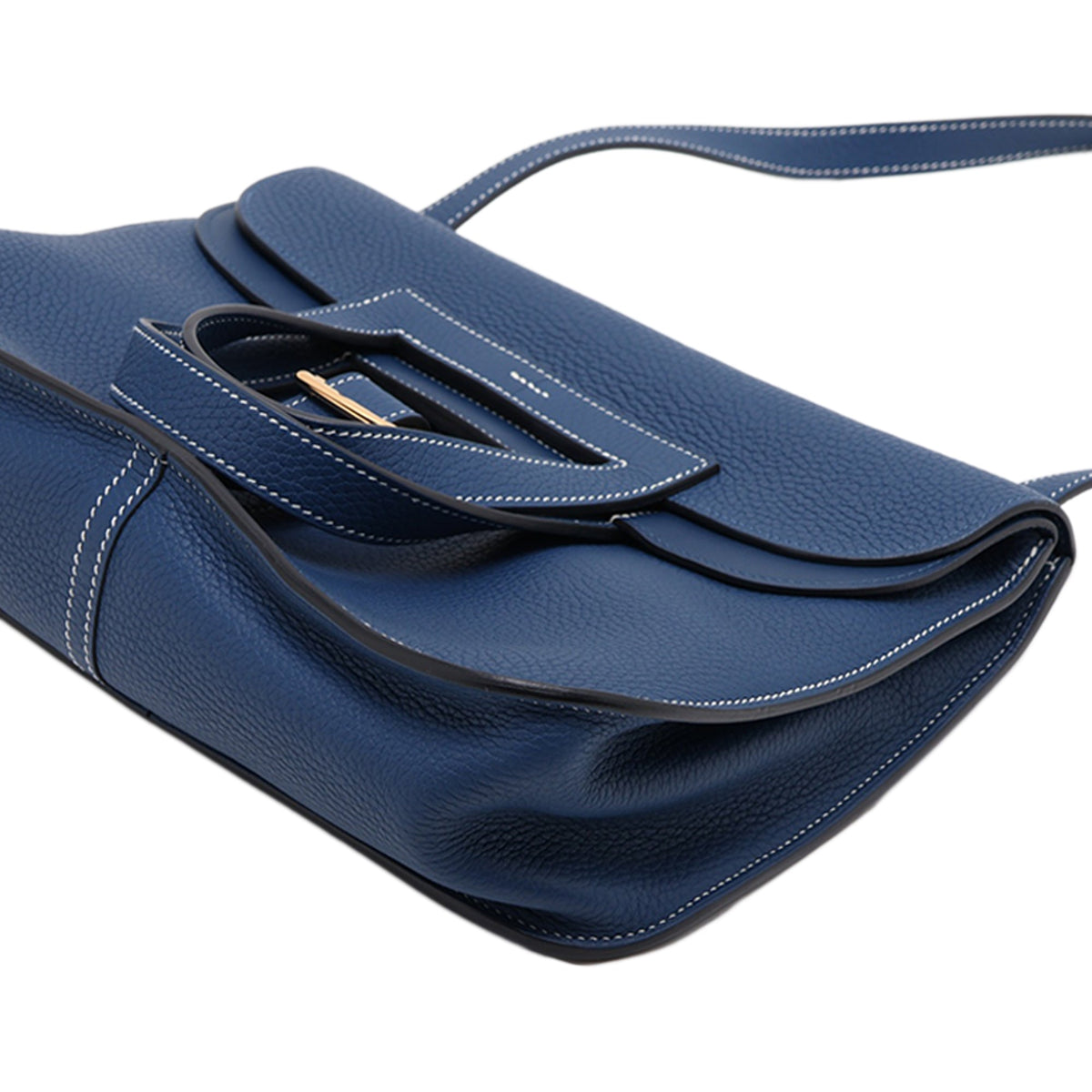 Hermès Clemence Halzan 31 — Blue