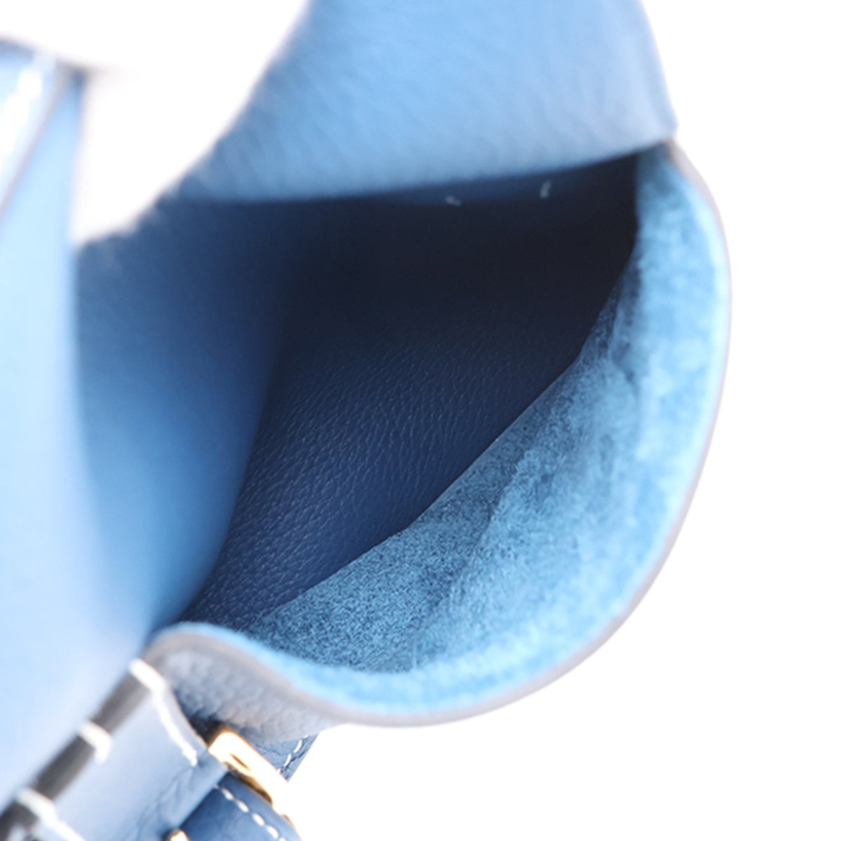 Hermès Clemence Halzan 31 — Blue
