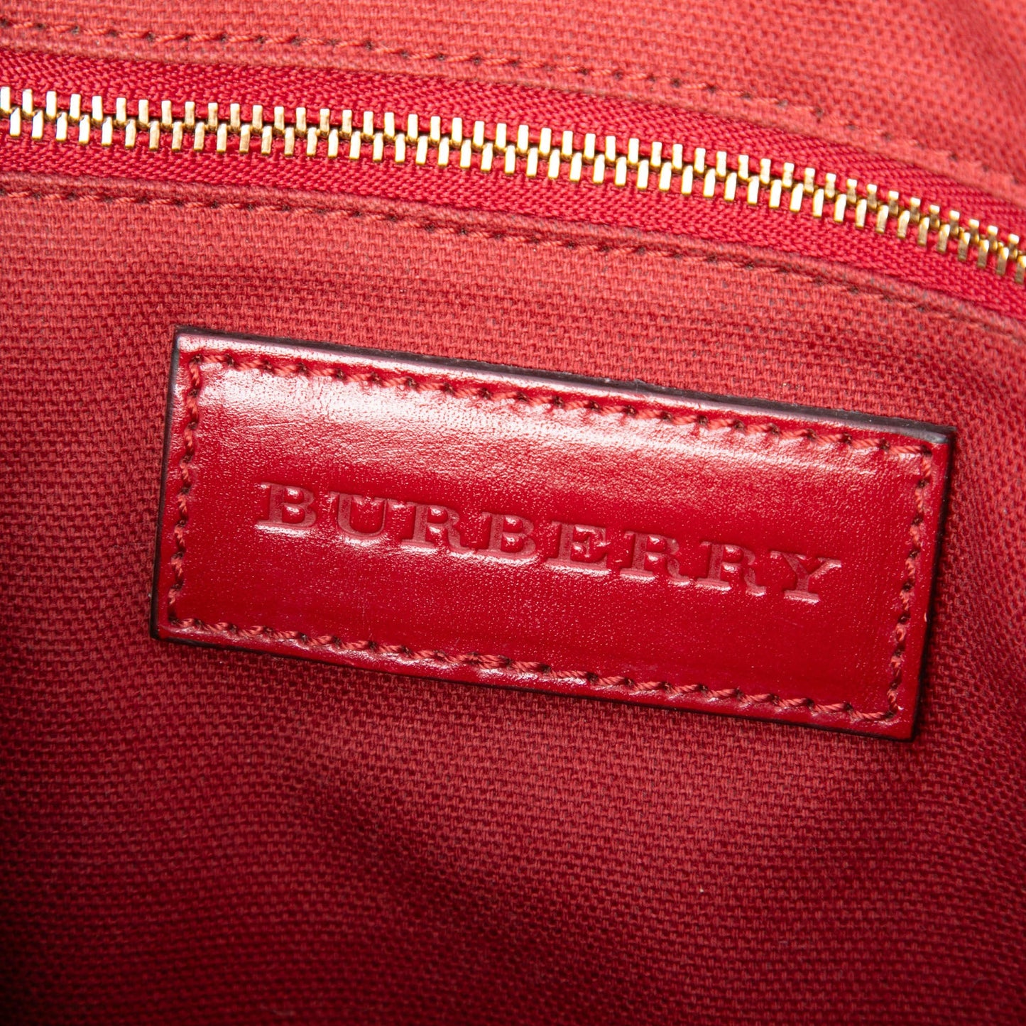 Burberry Small Haymarket Check Coated Canvas Blaze Satchel