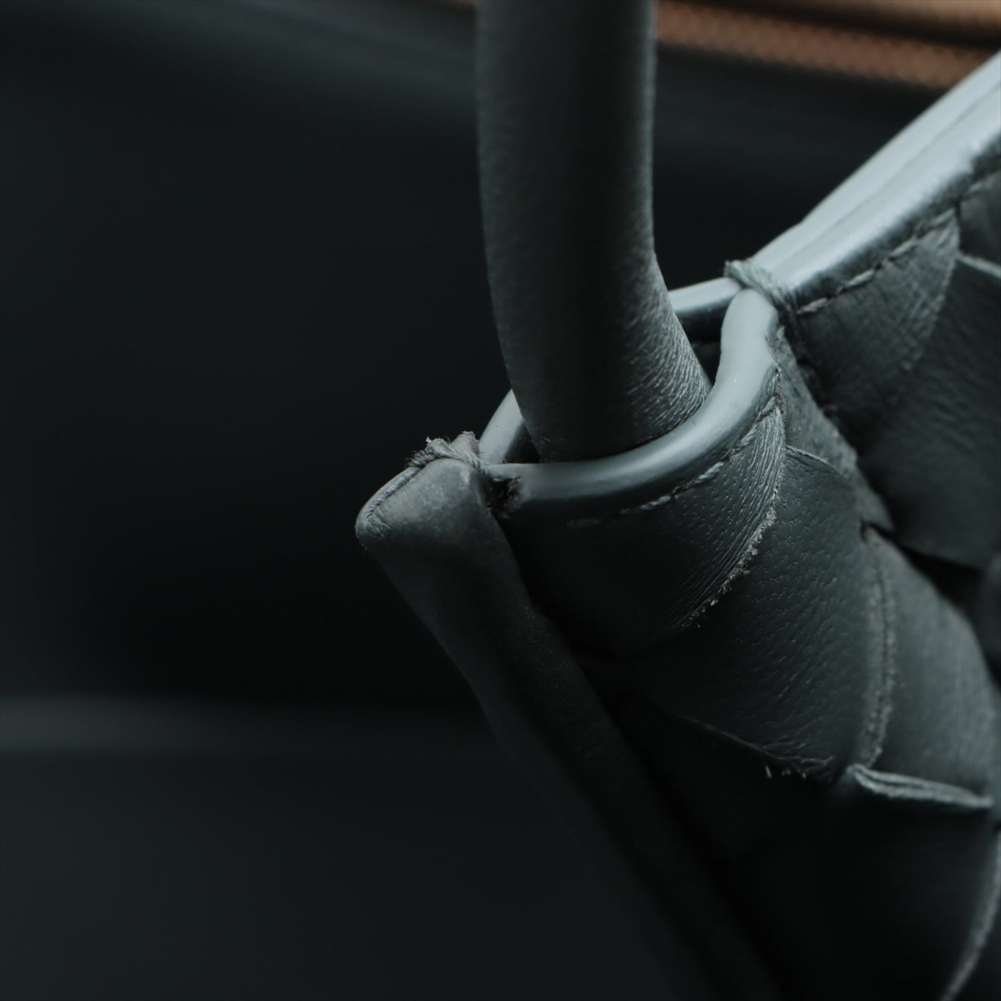 Bottega Veneta Large Lambskin Intrecciato Andiamo Satchel