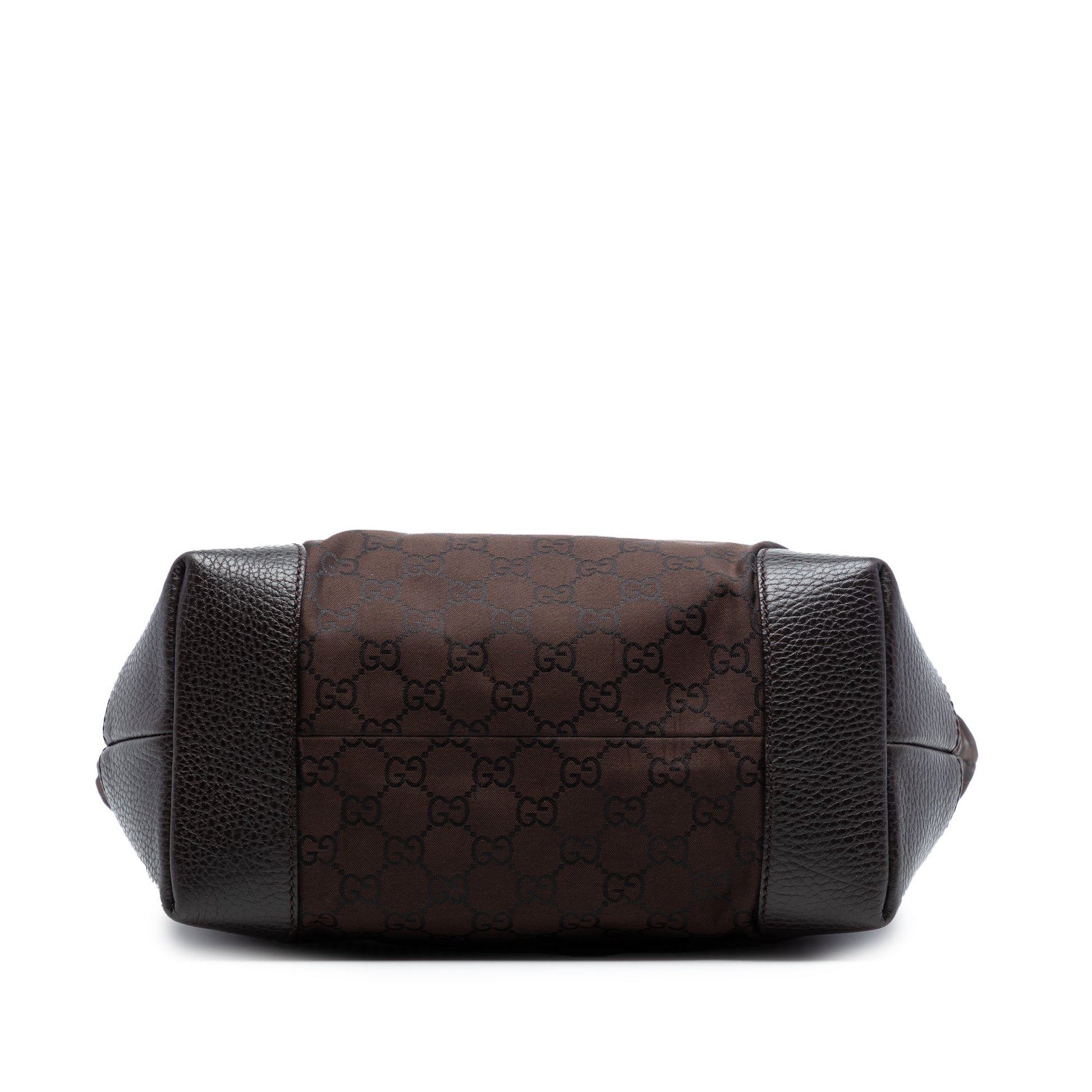 Gucci GG Nylon Vertical Charm Tote