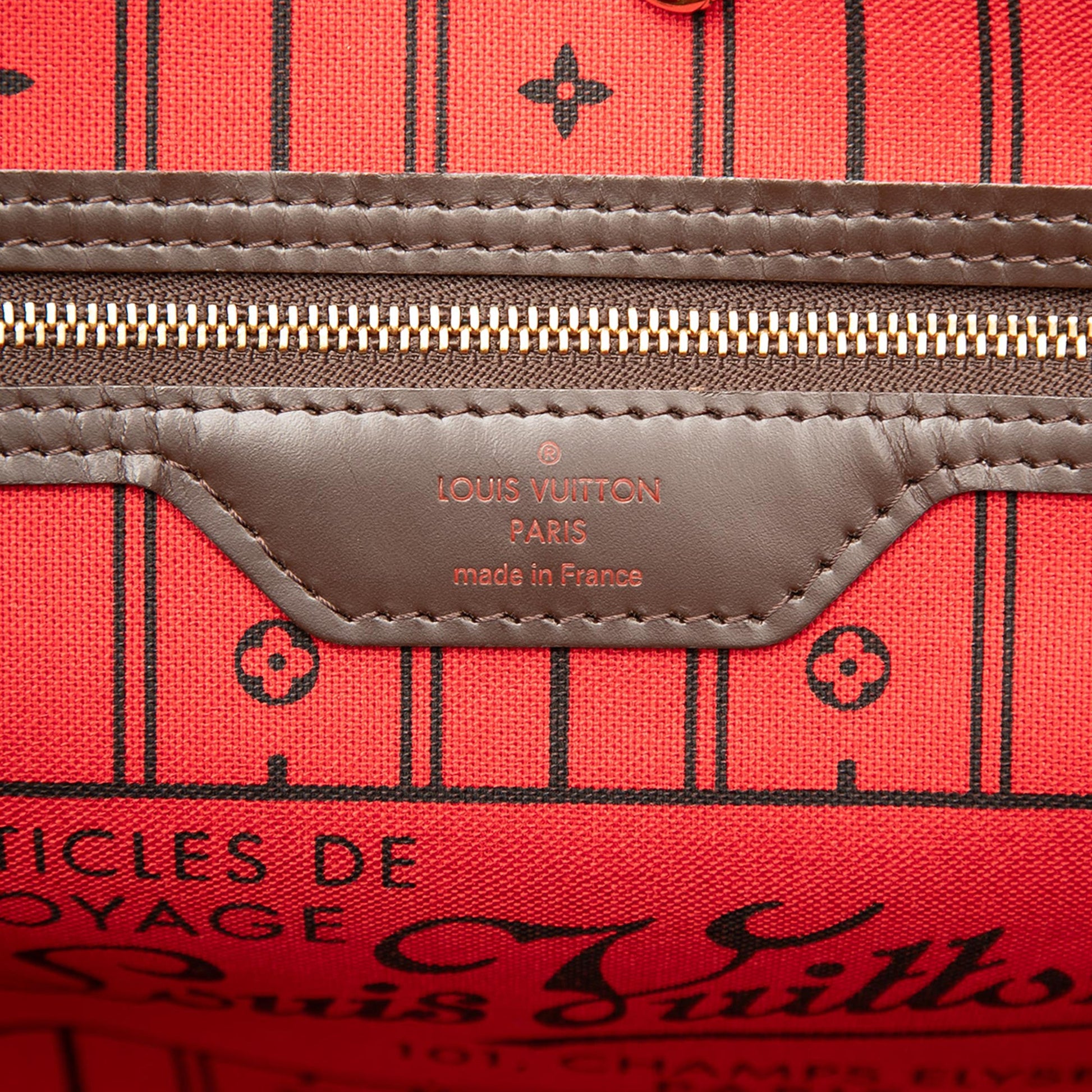 Louis Vuitton Damier Ebene Neverfull MM