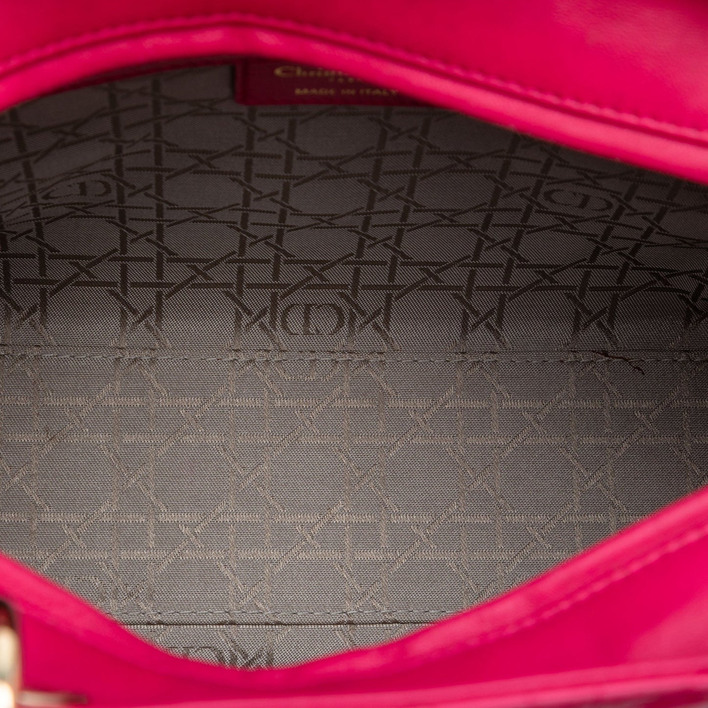 Dior Large Lambskin Cannage Lady Dior