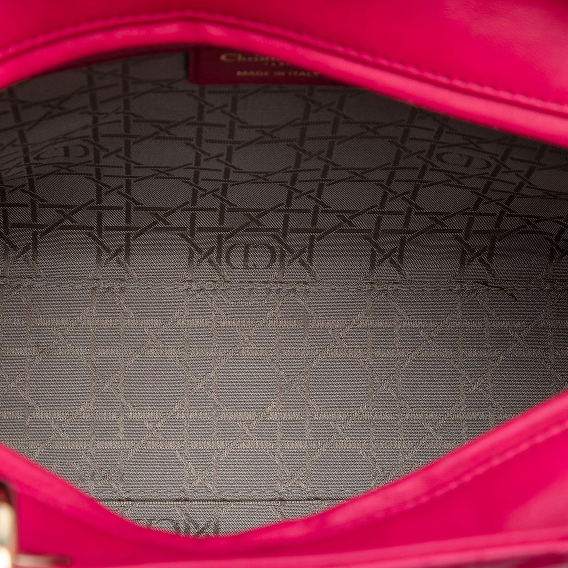 Dior Large Lambskin Cannage Lady Dior