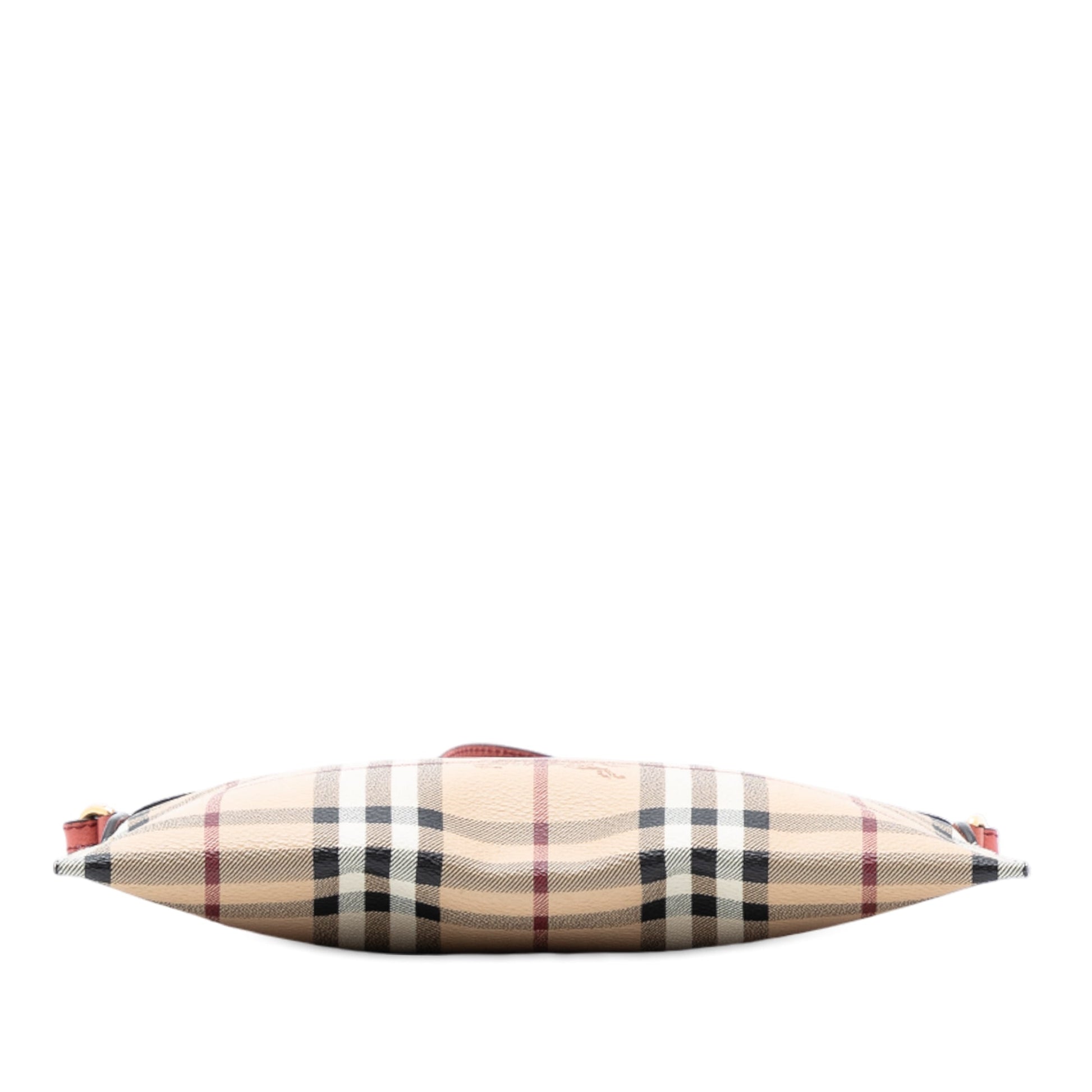 Burberry Haymarket Check Coated Canvas Peyton Crossbody
