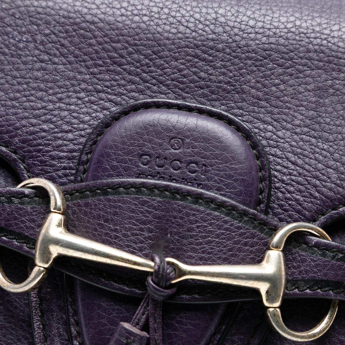 Gucci Large Calfskin Emily Shoulder Bag