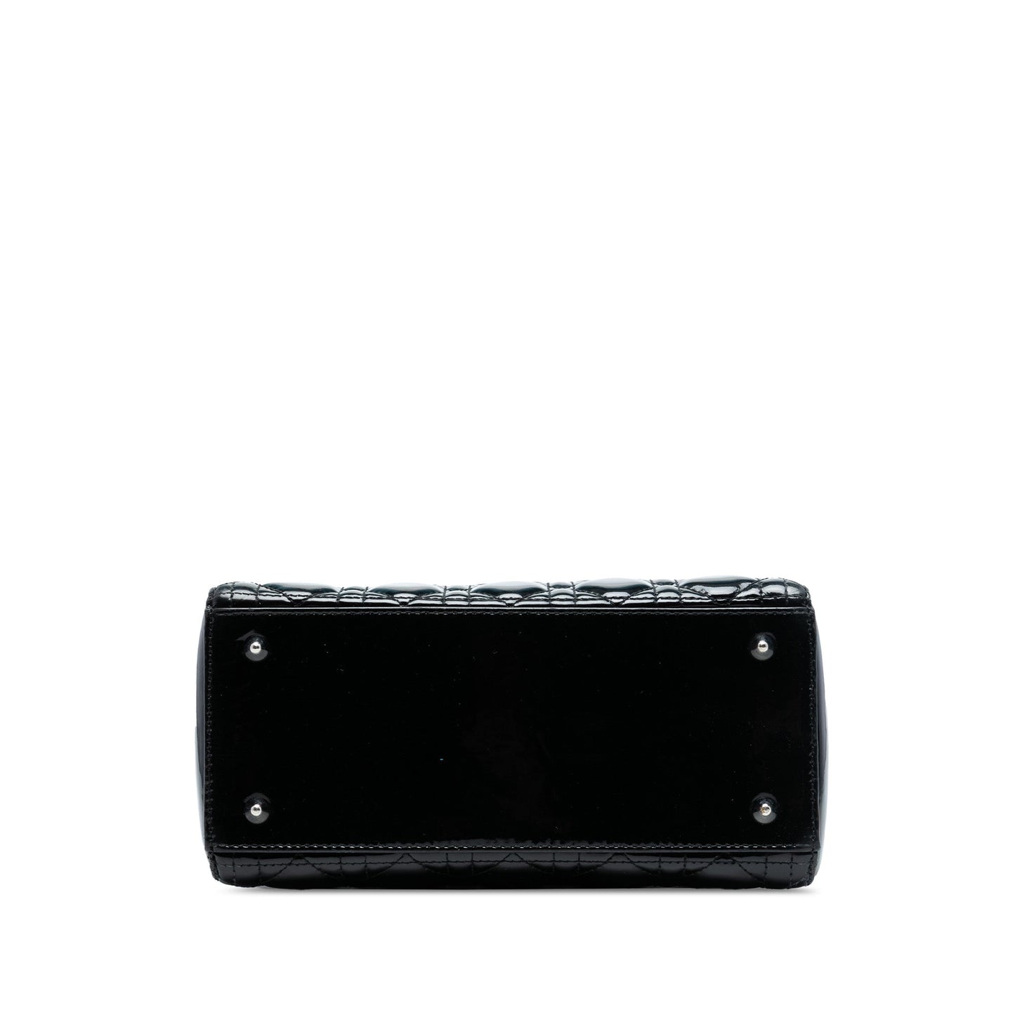 Dior Medium Patent Cannage Lady Dior