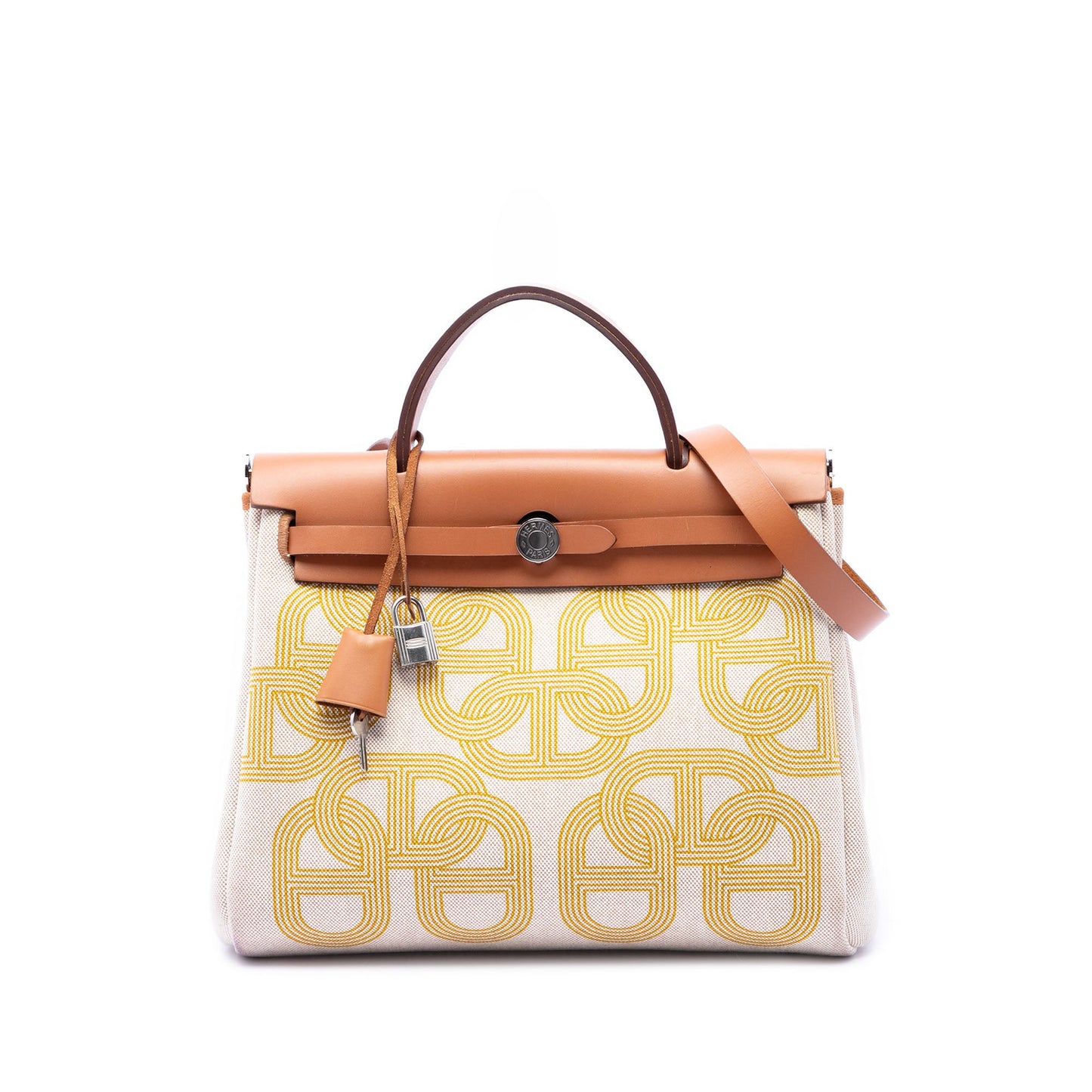 Hermès Toile H Plume Circuit 24 Herbag Zip 31