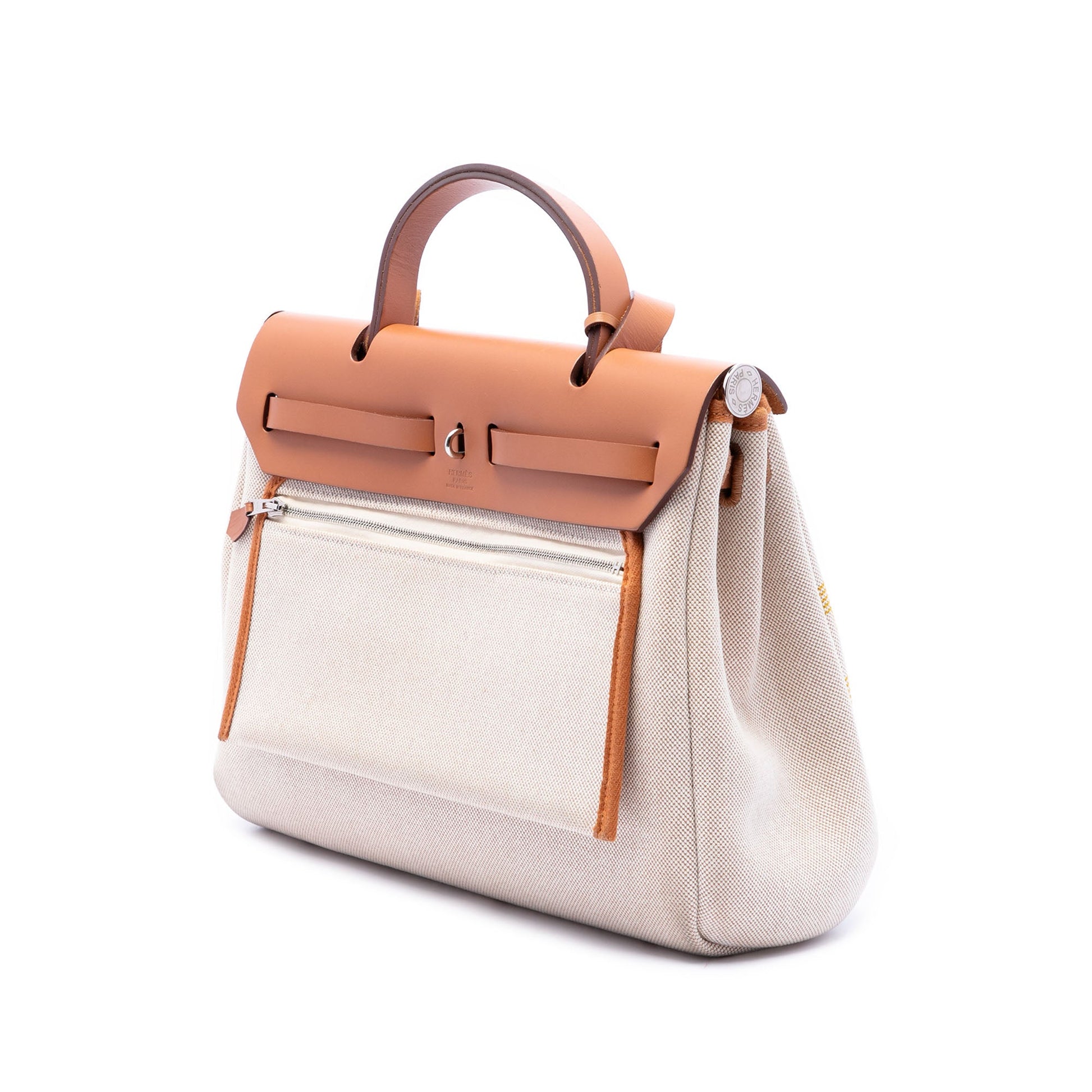 Hermès Toile H Plume Circuit 24 Herbag Zip 31