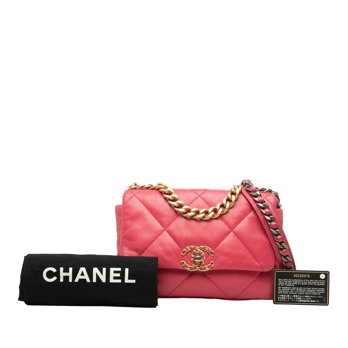 Chanel Medium Lambskin 19 Flap
