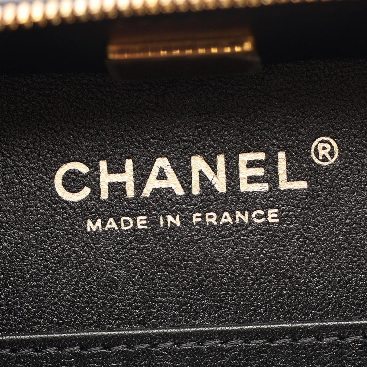 Chanel Small CC Quilted Lambskin Top Handle Vanity Case