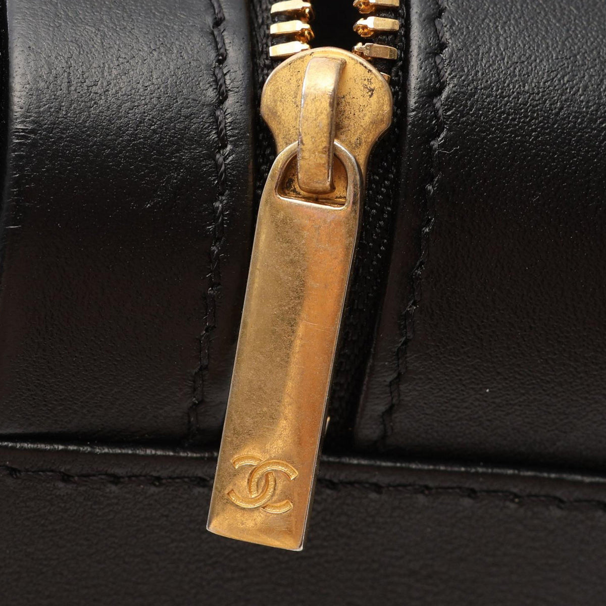 Chanel Small CC Quilted Lambskin Top Handle Vanity Case