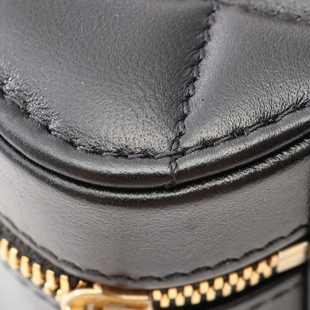 Chanel Small CC Quilted Lambskin Top Handle Vanity Case