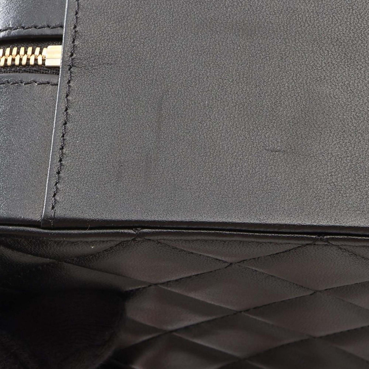 Chanel Small CC Quilted Lambskin Top Handle Vanity Case