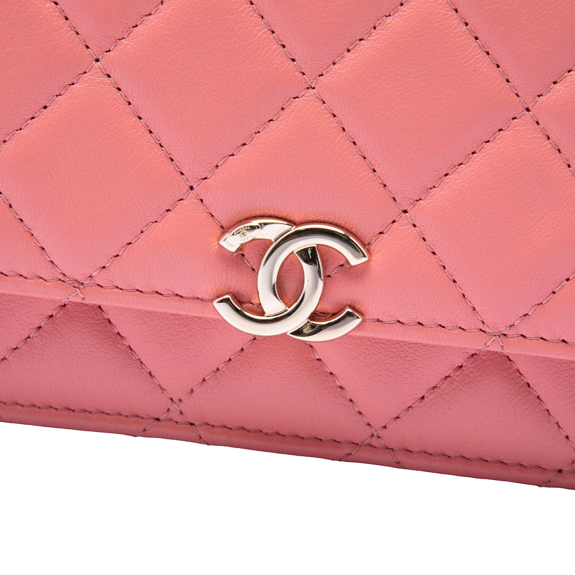 Chanel Mini Rectangular Lambskin Paris Le19M Charming Top Handle Flap