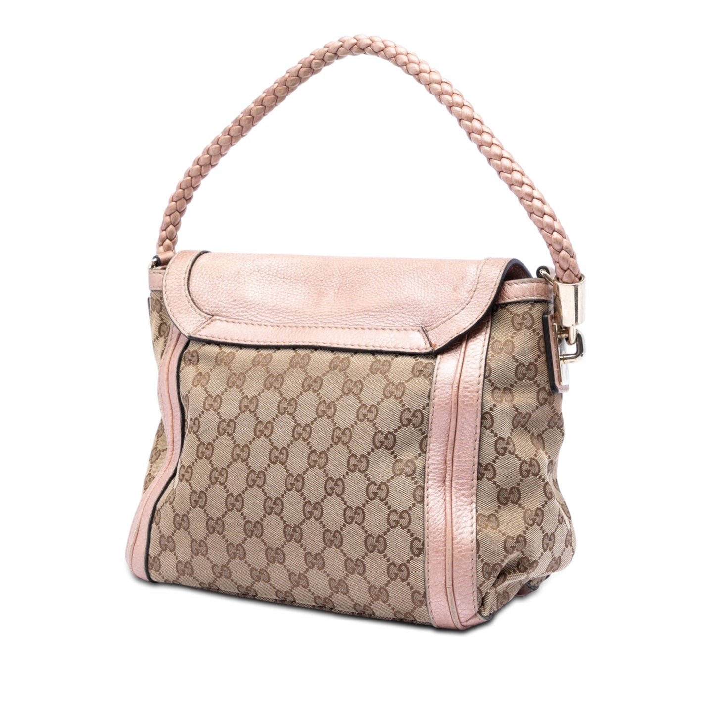 Gucci GG Canvas Bella Flap Satchel