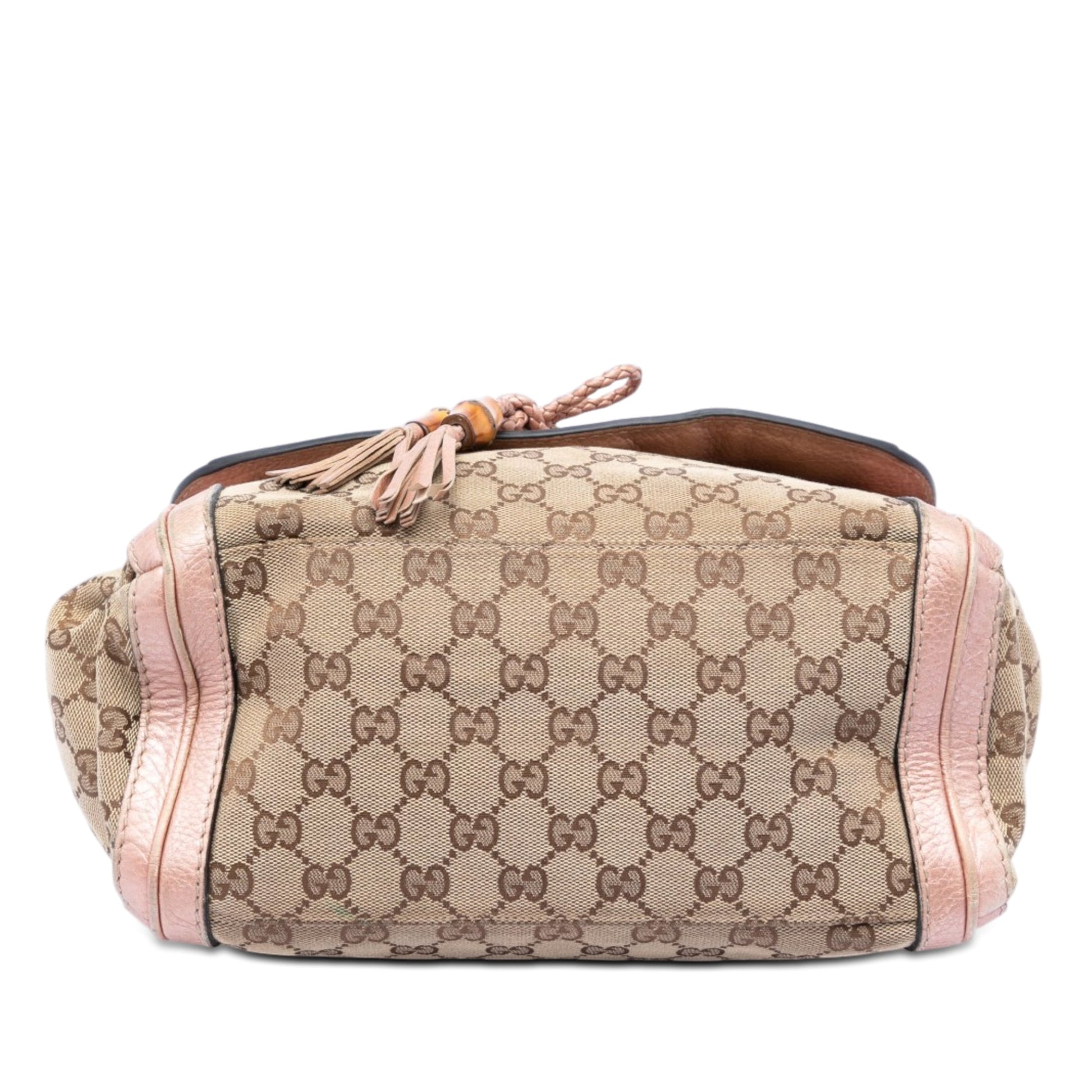 Gucci GG Canvas Bella Flap Satchel