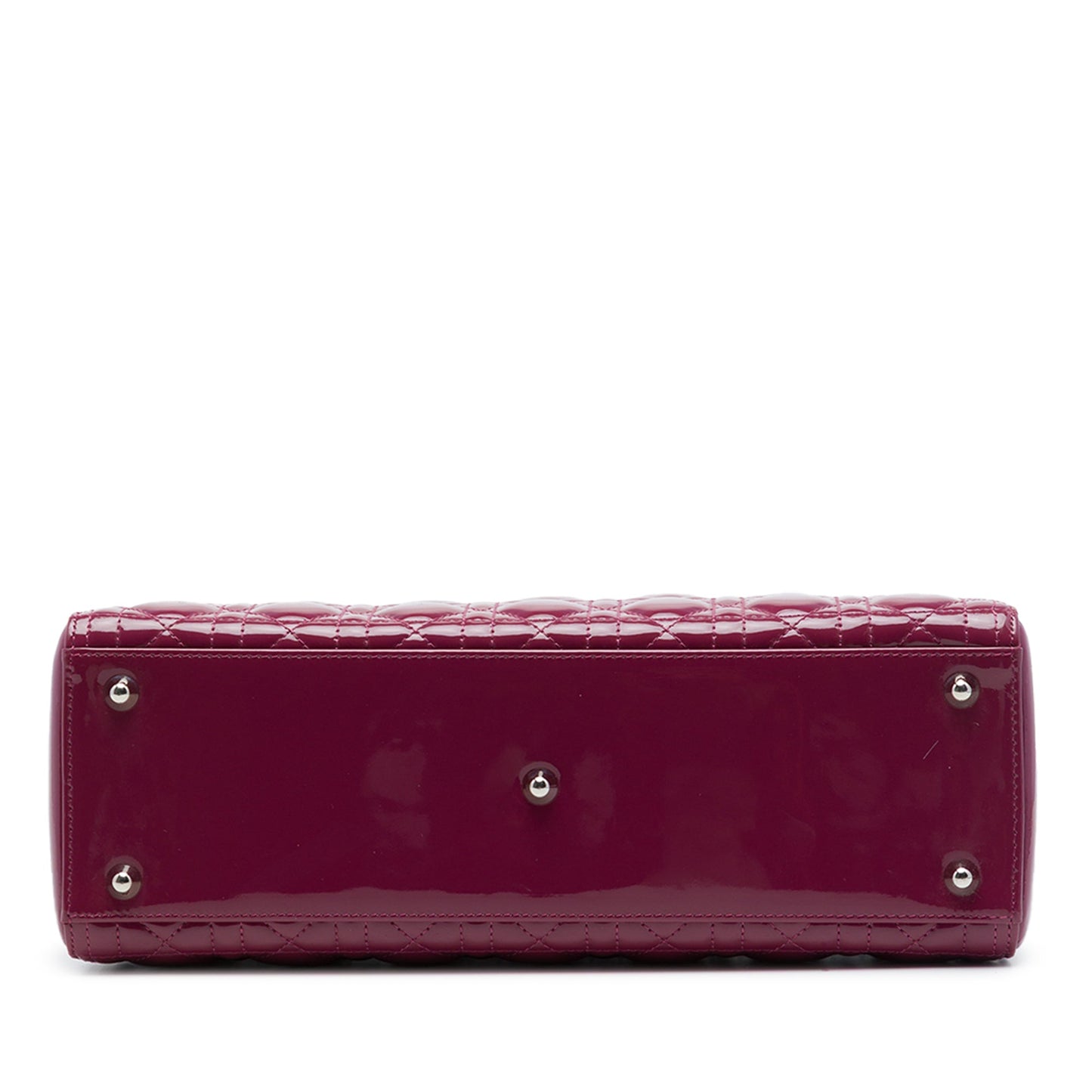 Dior Large Patent Cannage Lady Dior