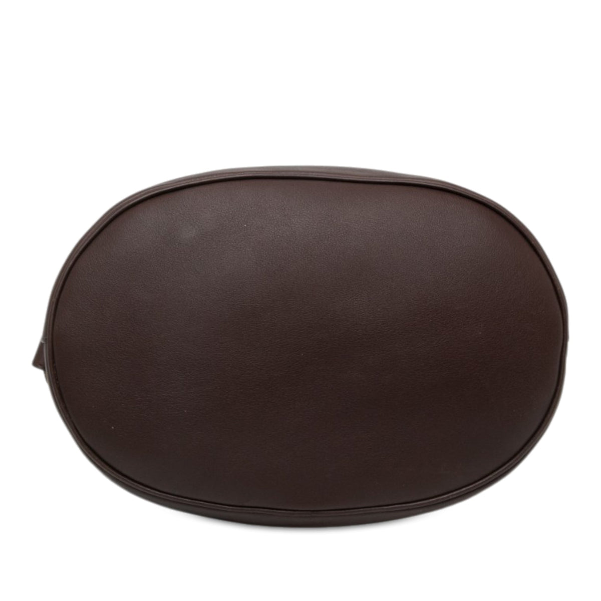 Prada Calfskin Jeweled Belted Bucket Bag — Brown