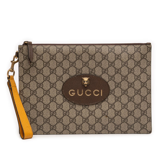 Gucci GG Supreme Neo Vintage Clutch