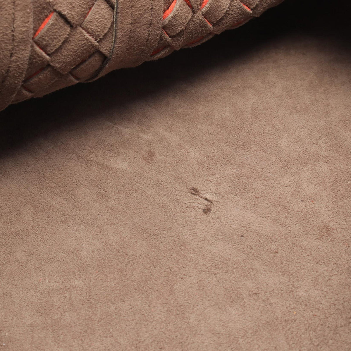 Bottega Veneta XL Nappa Intrecciato Stitch Tote — Orange