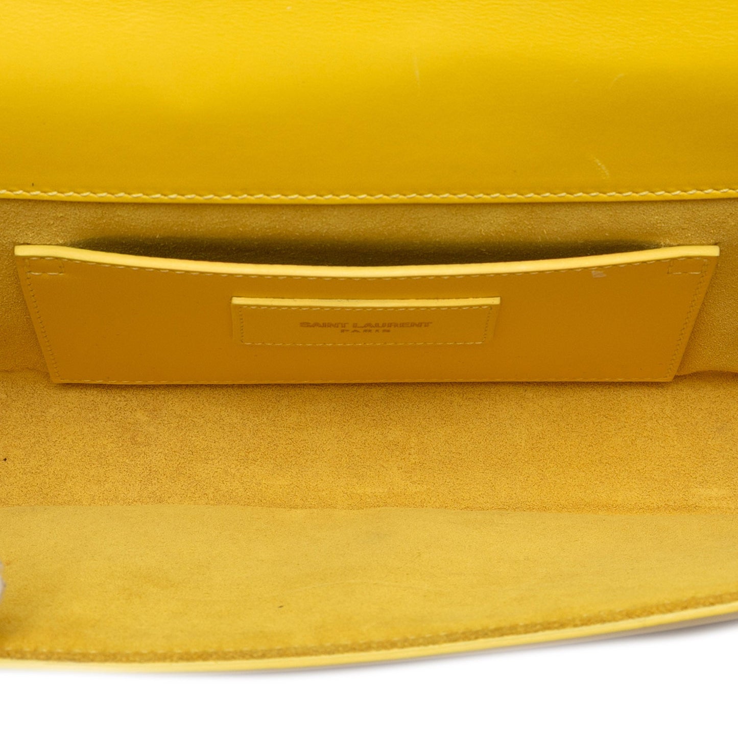 Smooth Leather Cassandre Clutch