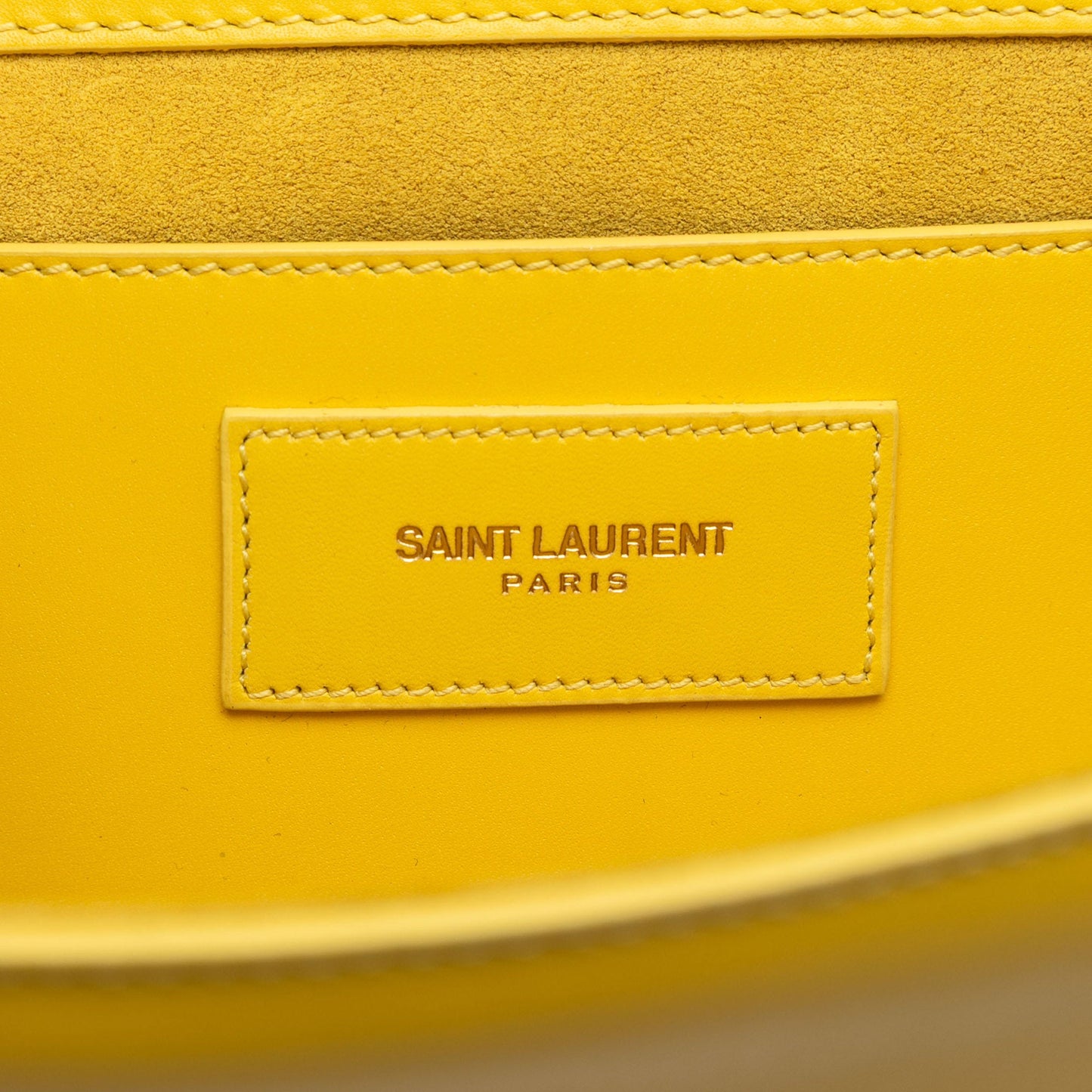 Smooth Leather Cassandre Clutch