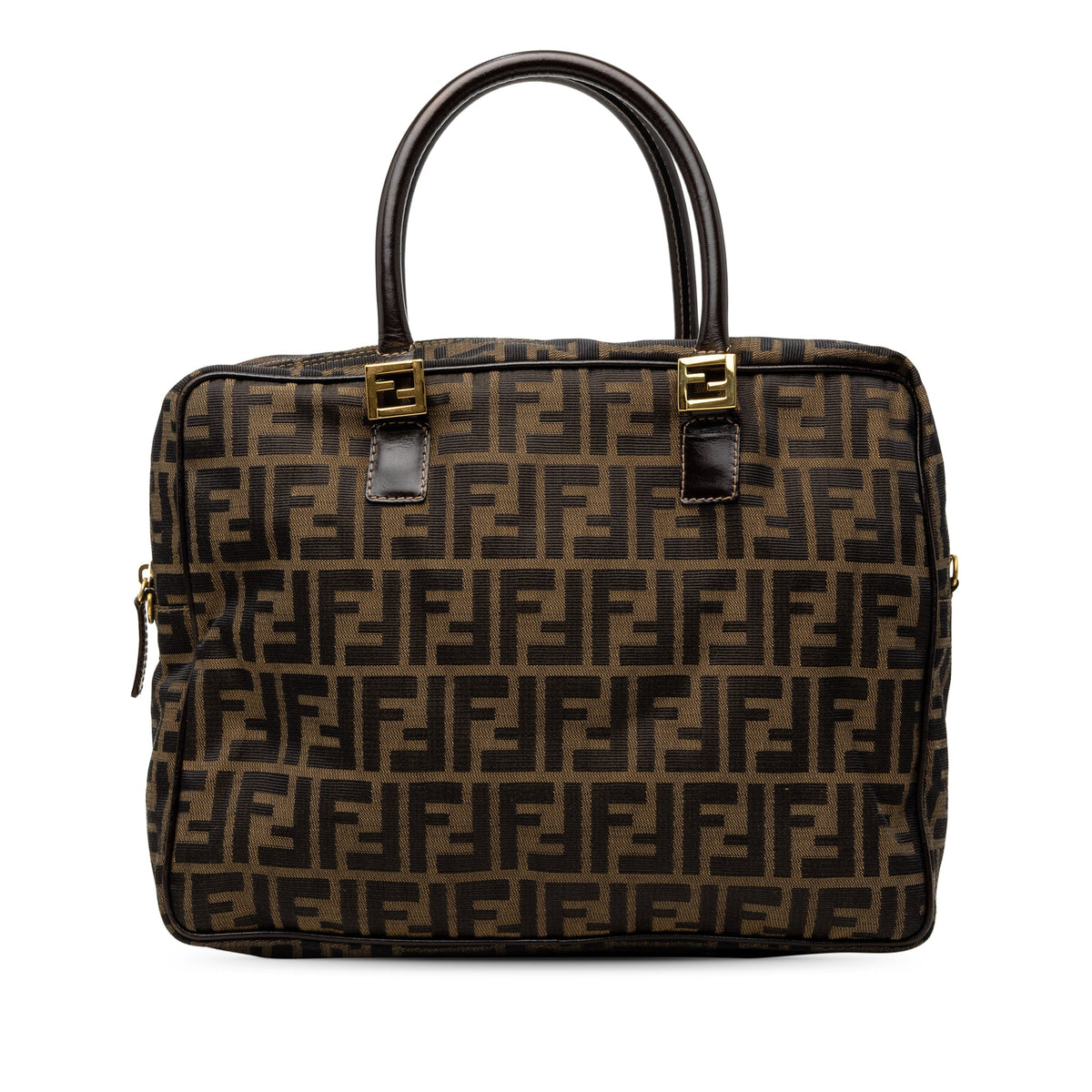 Fendi Zucca Canvas Business Bag