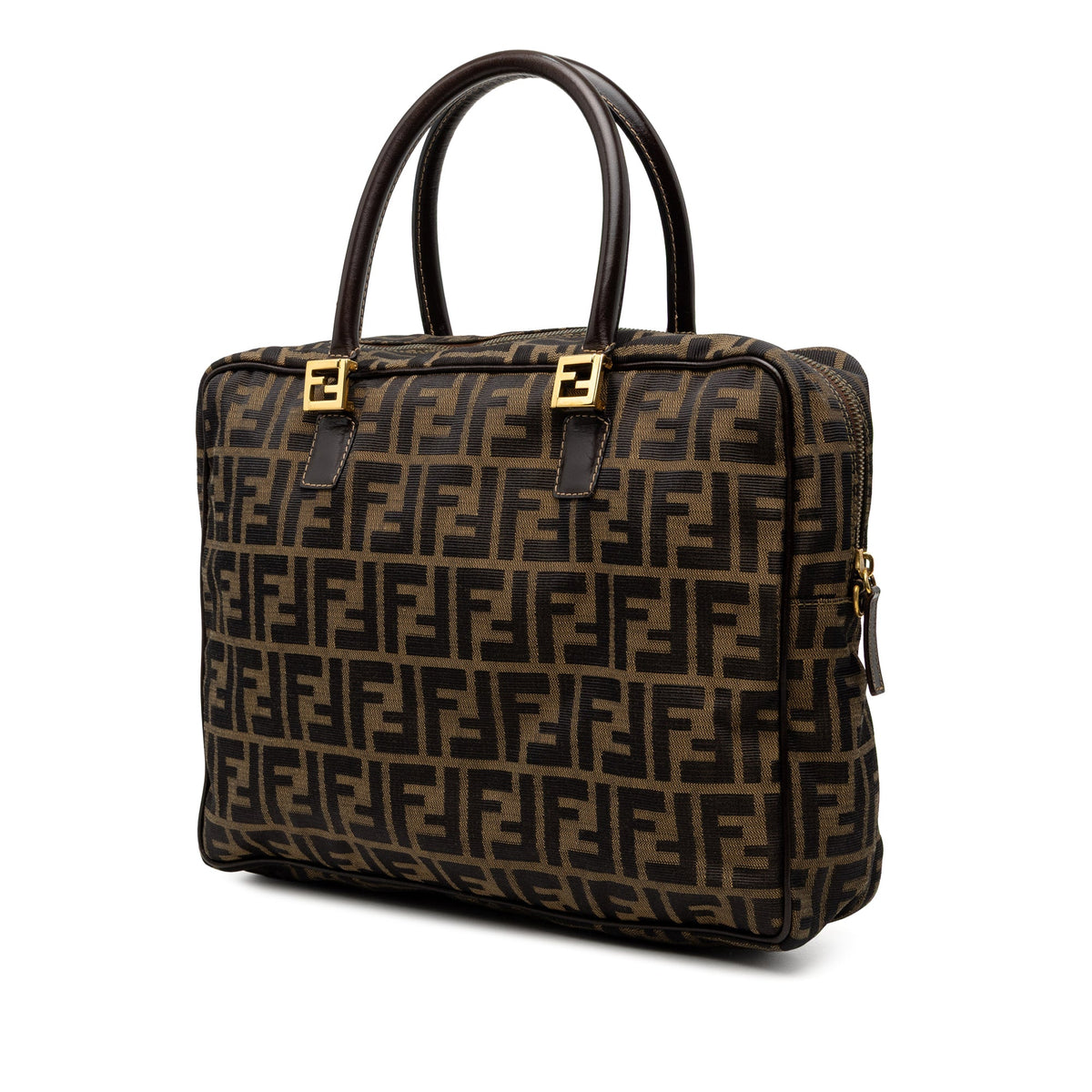 Fendi Zucca Canvas Business Bag