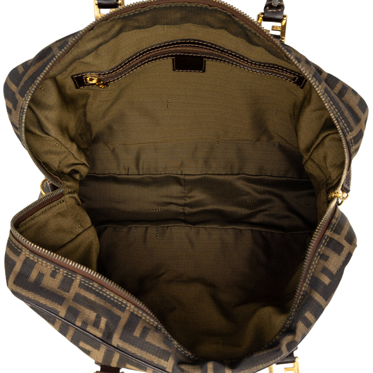 Fendi Zucca Canvas Business Bag