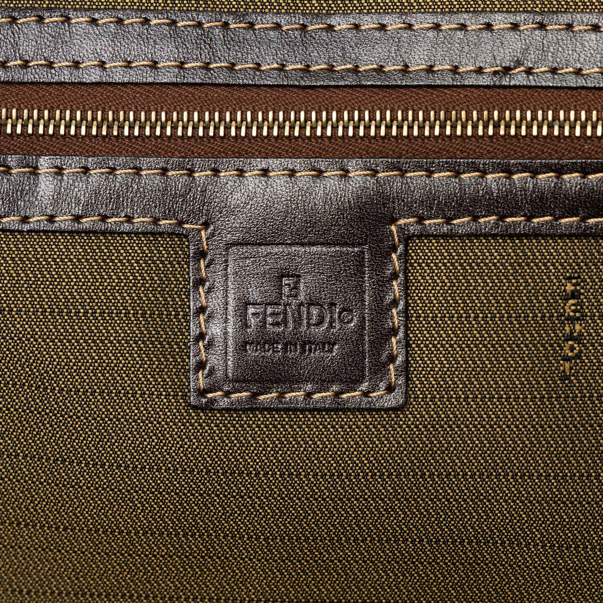 Fendi Zucca Canvas Business Bag