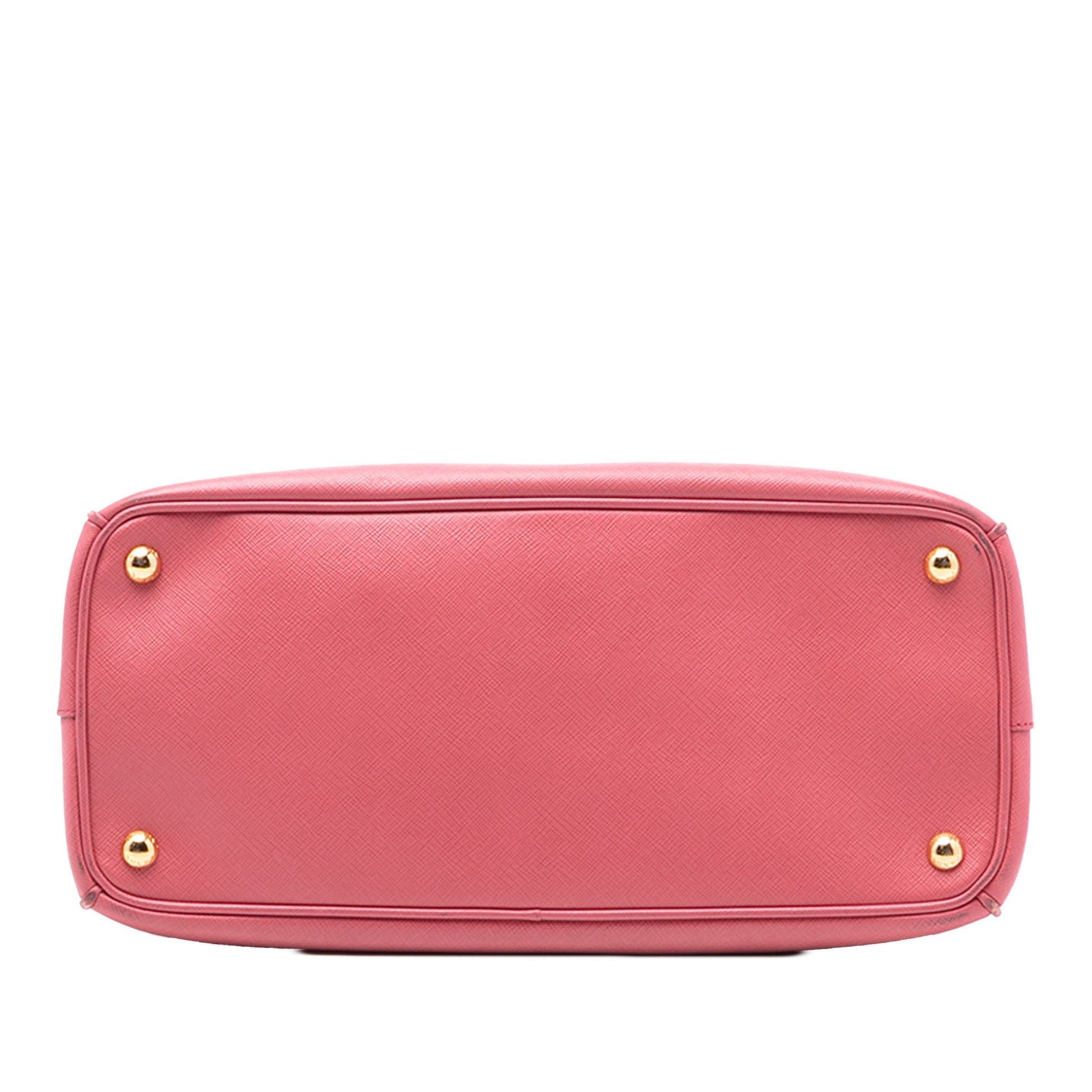 Prada Medium Saffiano Lux Galleria Double Zip Satchel