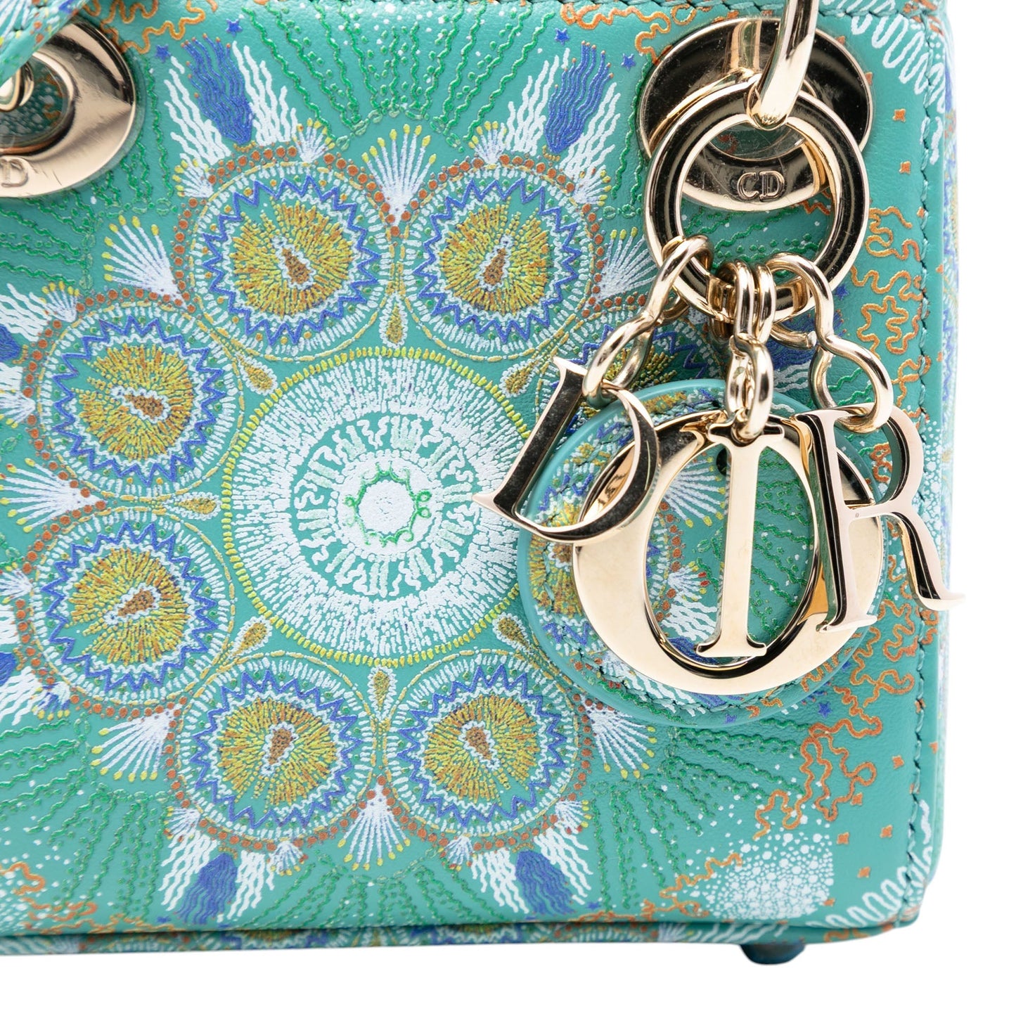 Dior Micro Calfskin In Lights Lady Dior