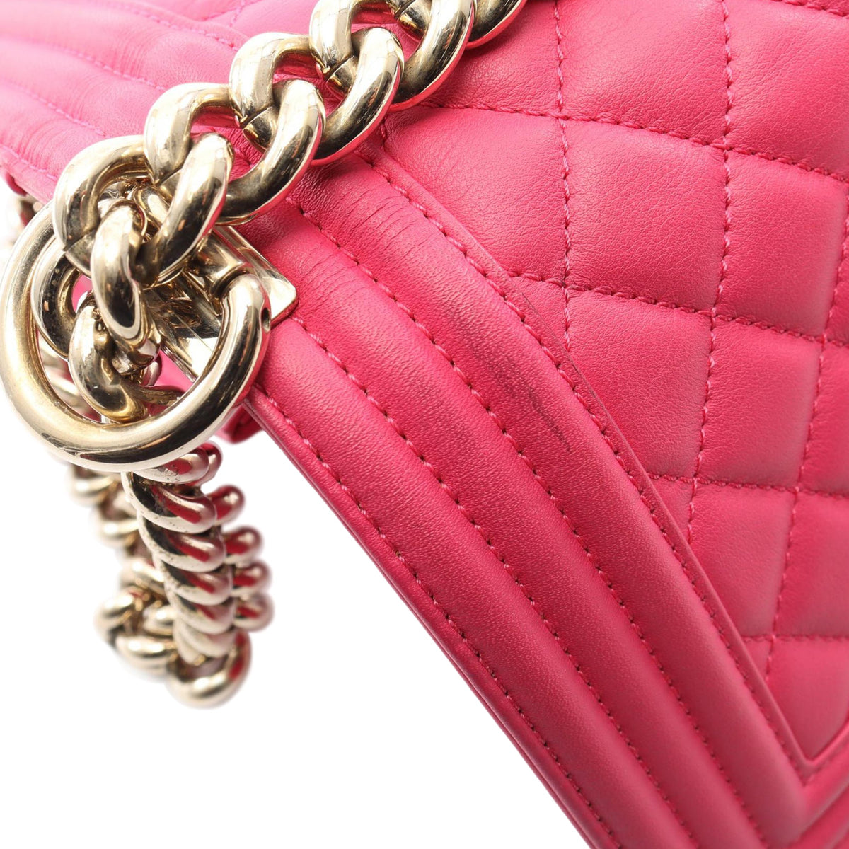 Chanel Small Quilted Lambskin Boy Flap