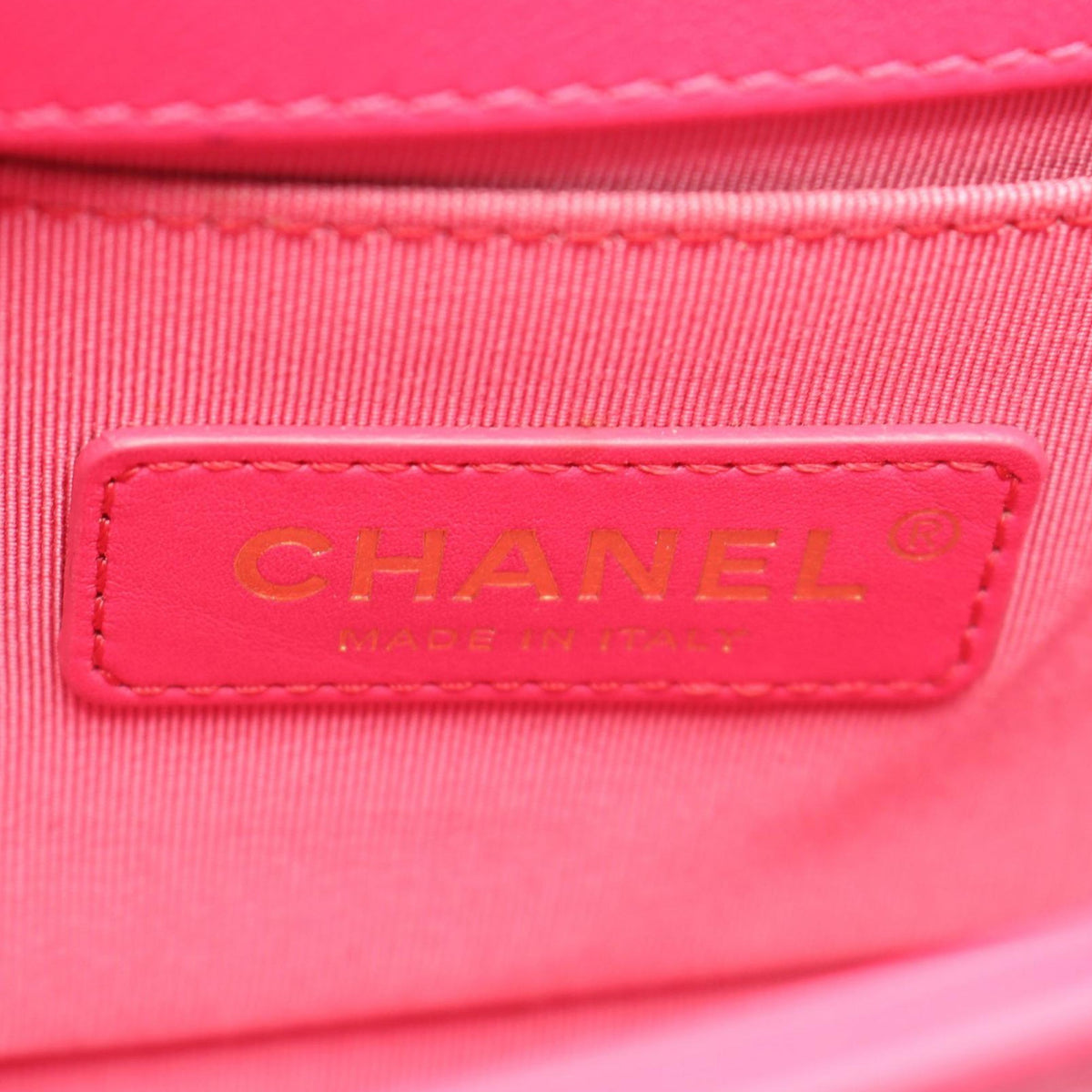 Chanel Small Quilted Lambskin Boy Flap