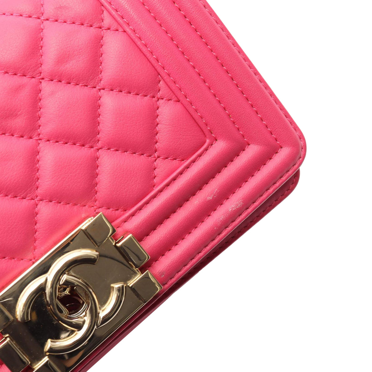 Chanel Small Quilted Lambskin Boy Flap