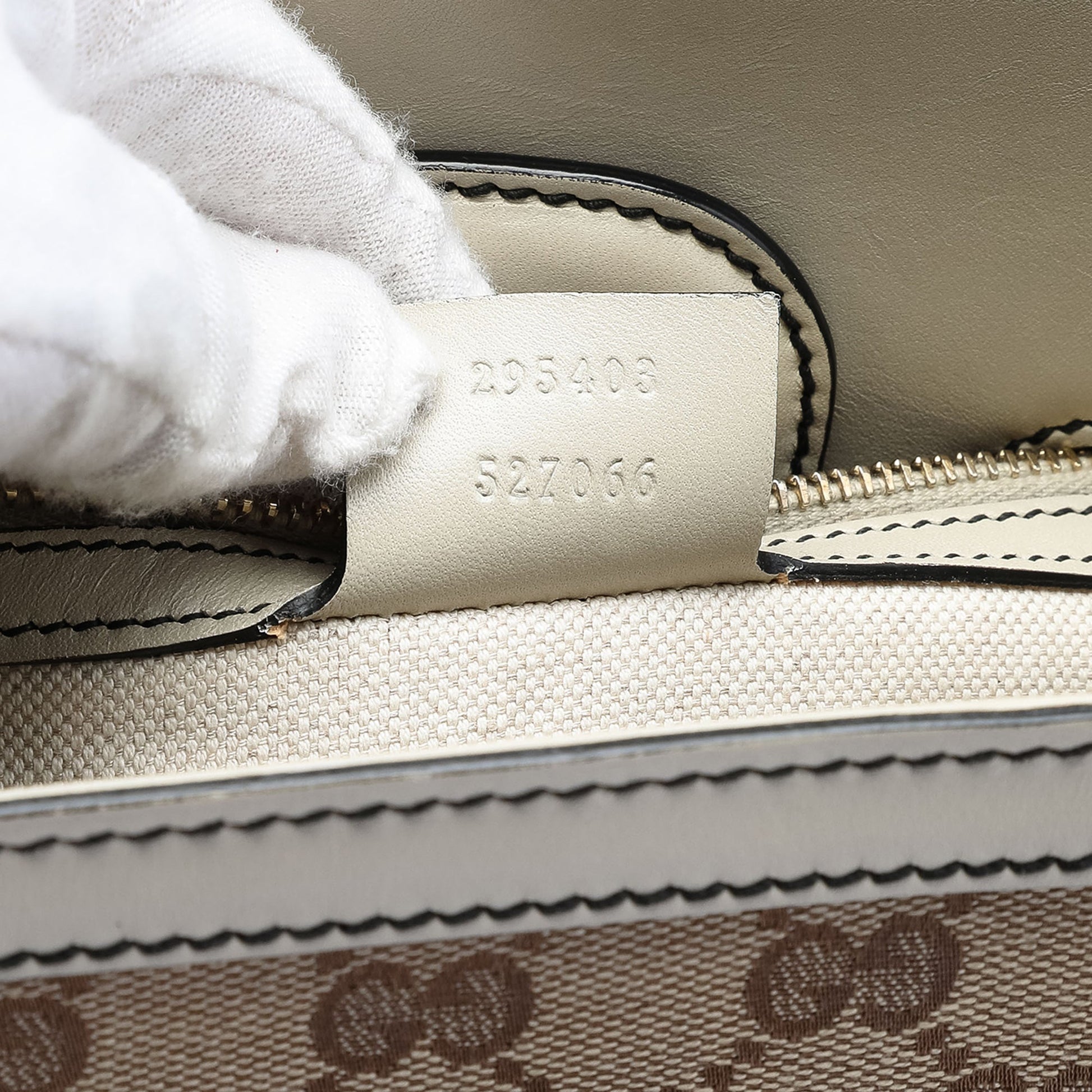 Gucci Large GG Canvas Emily Shoulder Bag