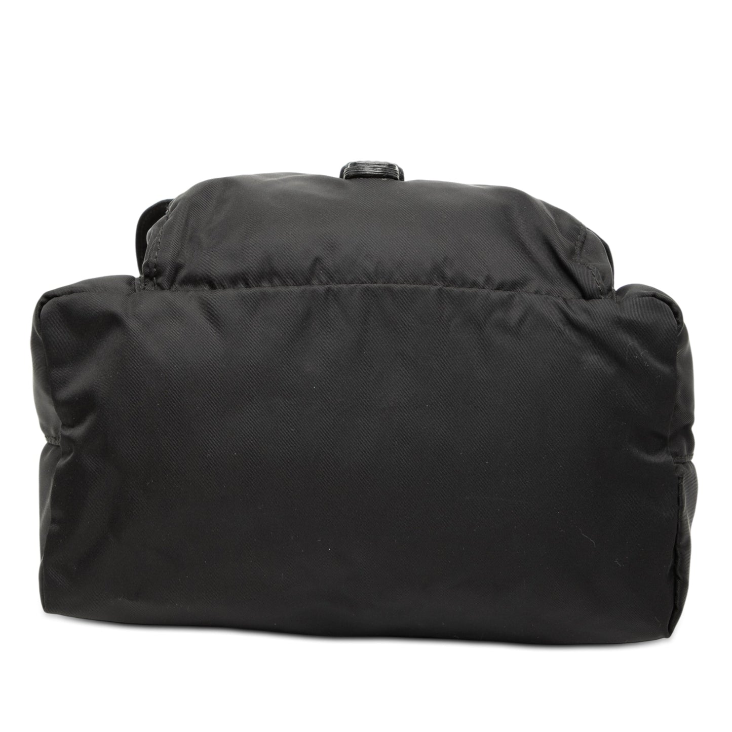 Prada Tessuto Zip Buckle Messenger Bag