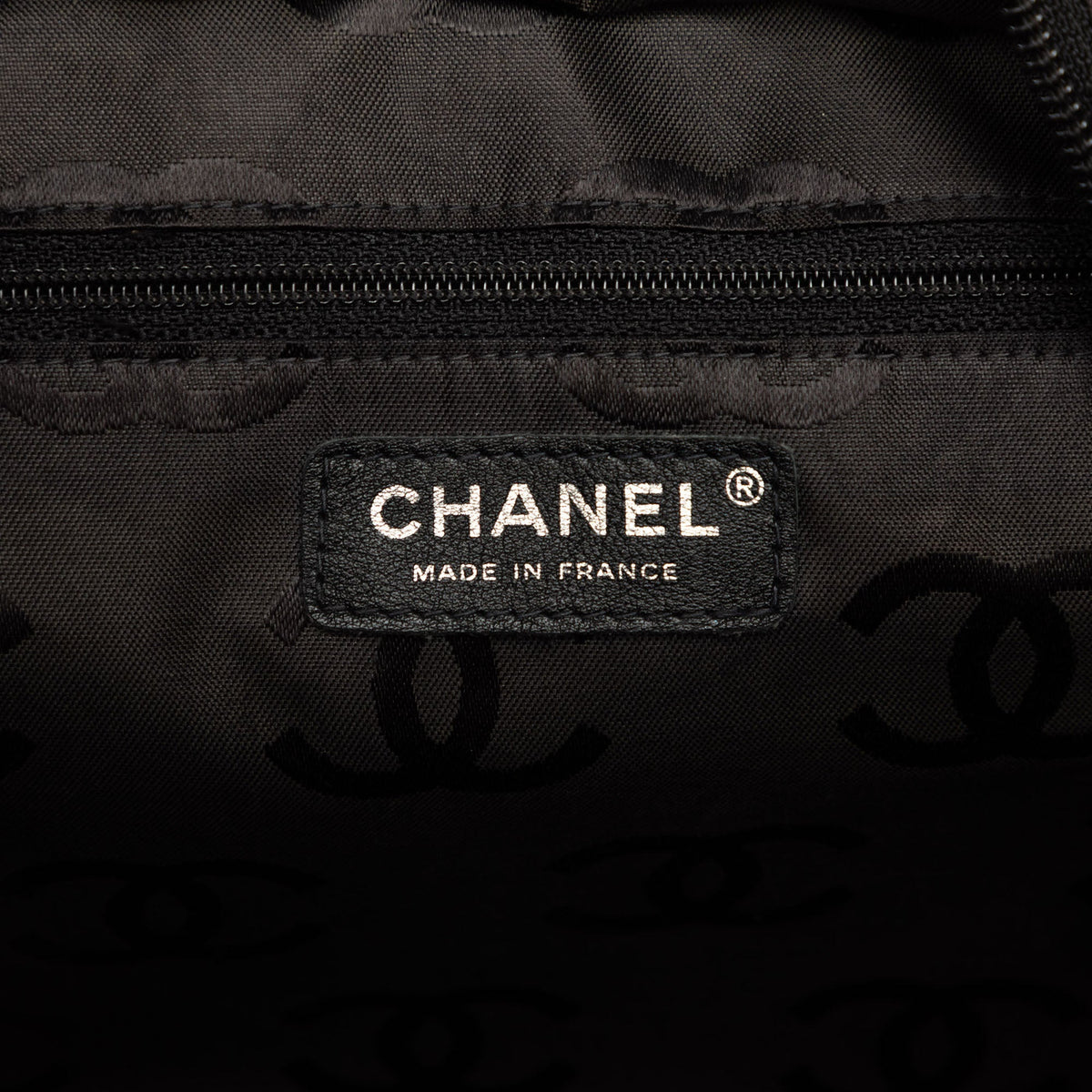 Chanel Large Quilted Lambskin Cambon Ligne Tote