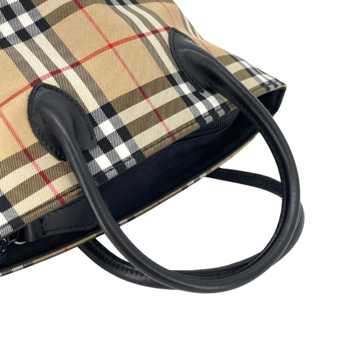 Burberry House Check Canvas Handbag