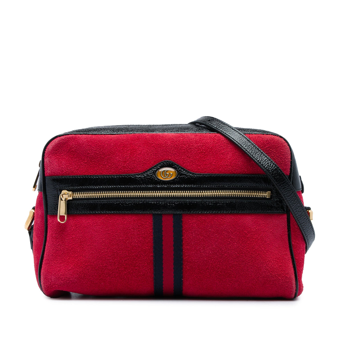 Gucci Suede Web Ophidia Crossbody