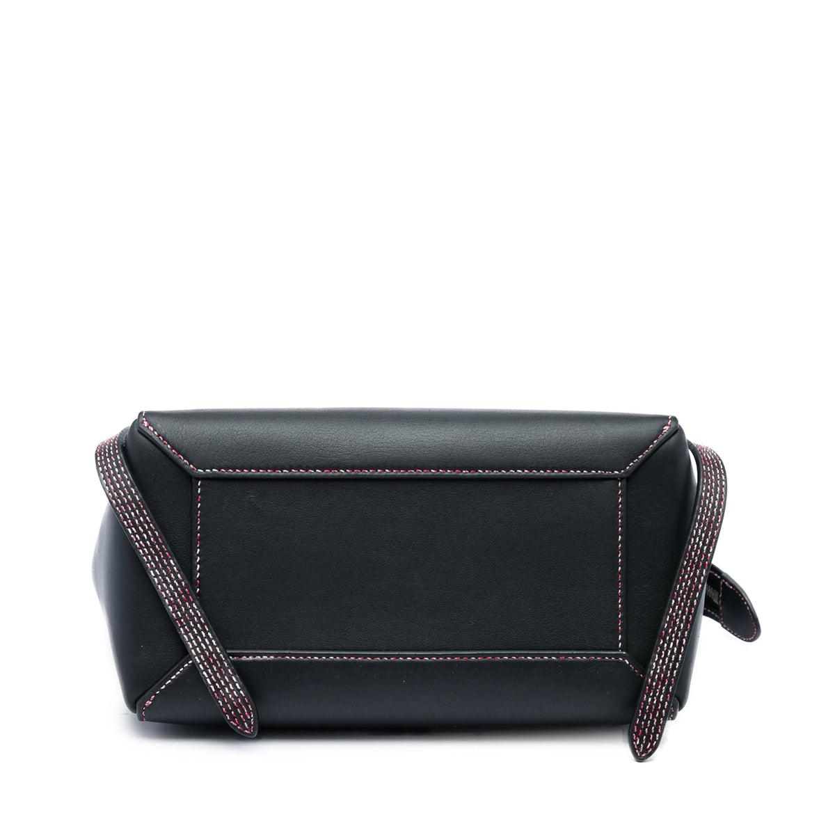 Celine Micro Grained Calfskin Stitch Belt Bag — Black